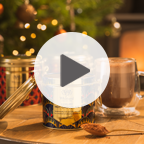 Luxury Hot Chocolate Clip Top Tin Christmas